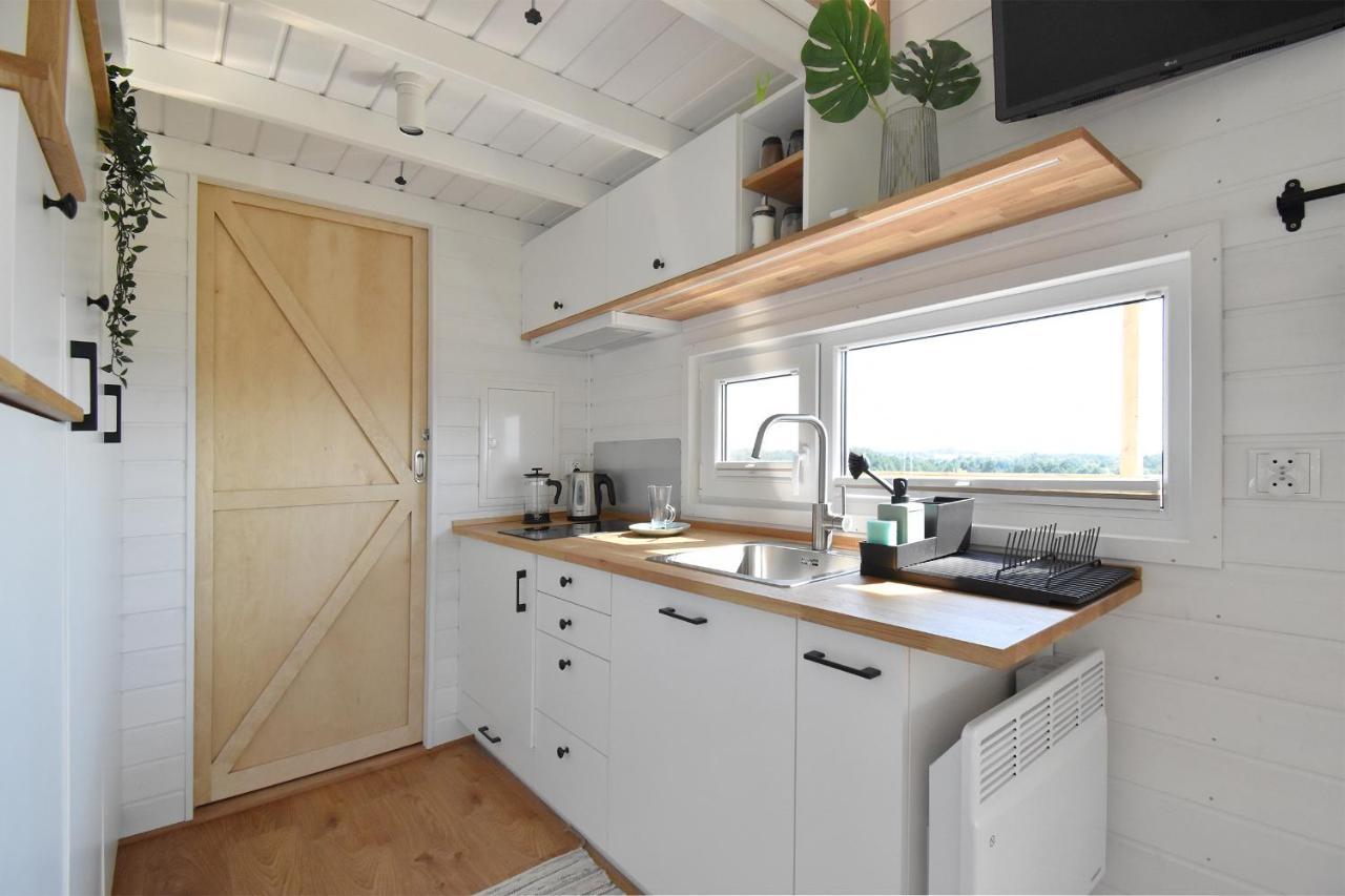 Dadaj Park - Tiny House Villa Biskupiec  Exterior foto