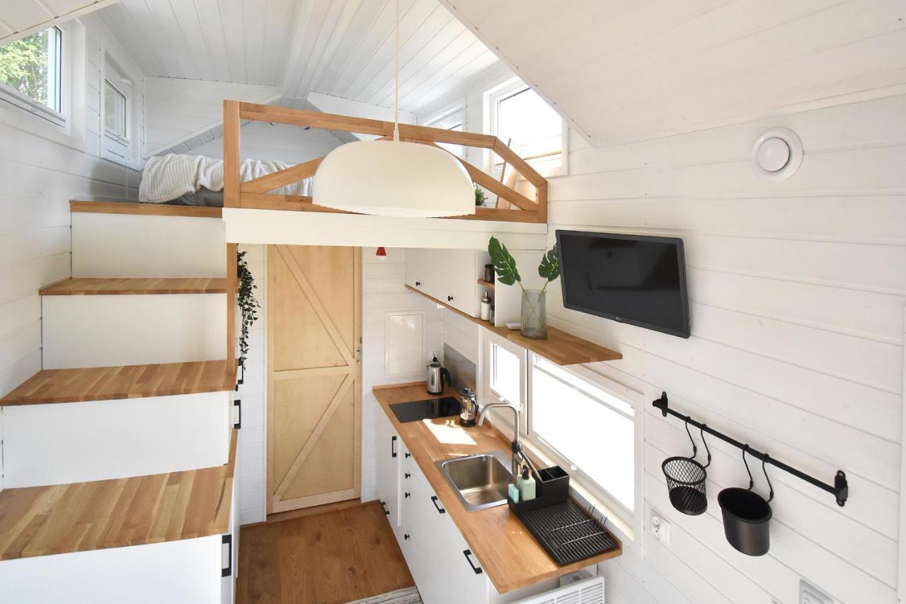 Dadaj Park - Tiny House Villa Biskupiec  Exterior foto